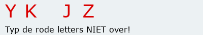 Bevestigingscode