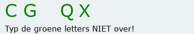Bevestigingscode