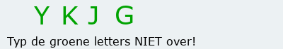 Bevestigingscode