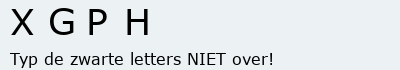 Bevestigingscode