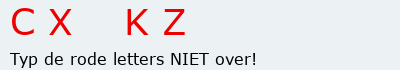 Bevestigingscode