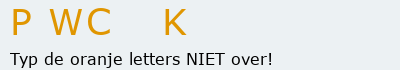 Bevestigingscode