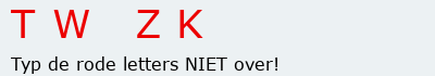 Bevestigingscode