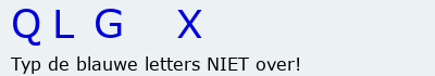 Bevestigingscode
