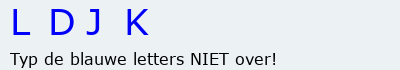 Bevestigingscode