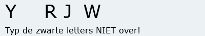 Bevestigingscode
