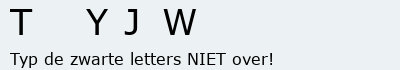 Bevestigingscode