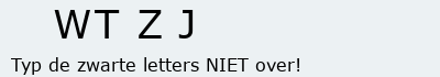 Bevestigingscode