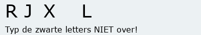 Bevestigingscode
