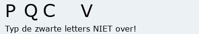 Bevestigingscode