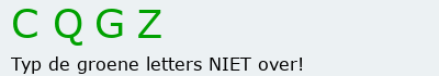 Bevestigingscode