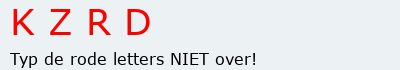 Bevestigingscode