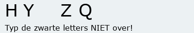 Bevestigingscode