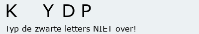 Bevestigingscode
