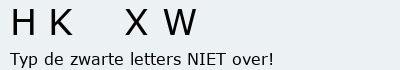 Bevestigingscode