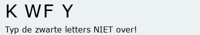 Bevestigingscode