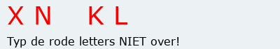 Bevestigingscode
