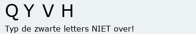 Bevestigingscode