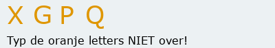 Bevestigingscode