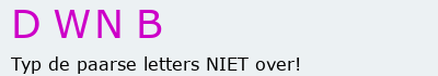 Bevestigingscode