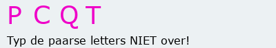 Bevestigingscode