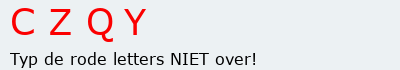 Bevestigingscode