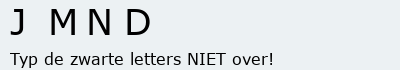 Bevestigingscode