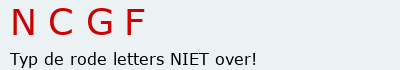 Bevestigingscode
