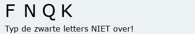 Bevestigingscode