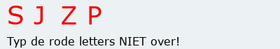 Bevestigingscode