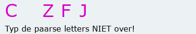 Bevestigingscode