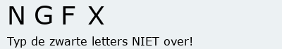 Bevestigingscode