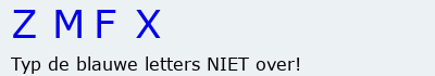 Bevestigingscode