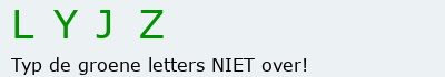 Bevestigingscode