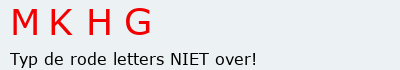 Bevestigingscode
