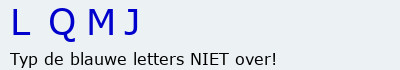 Bevestigingscode