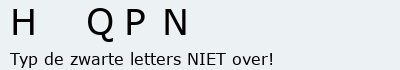 Bevestigingscode