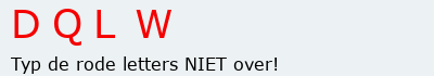 Bevestigingscode