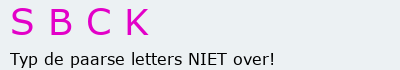 Bevestigingscode