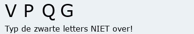 Bevestigingscode