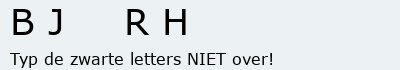 Bevestigingscode
