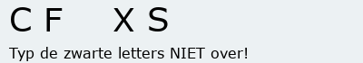Bevestigingscode