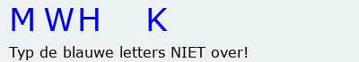 Bevestigingscode