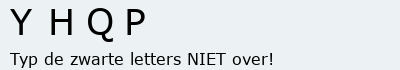 Bevestigingscode