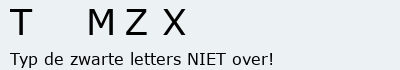 Bevestigingscode