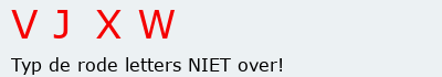 Bevestigingscode