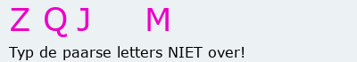 Bevestigingscode