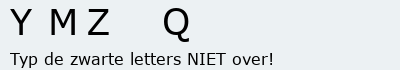 Bevestigingscode