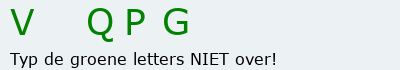 Bevestigingscode