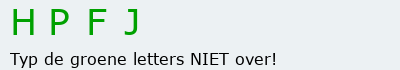 Bevestigingscode